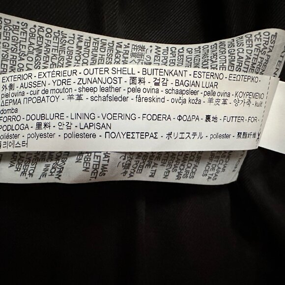 ZARA Trafaluc Women's Black Leather Moto Jacket – Size XS - Picture 9 of 10